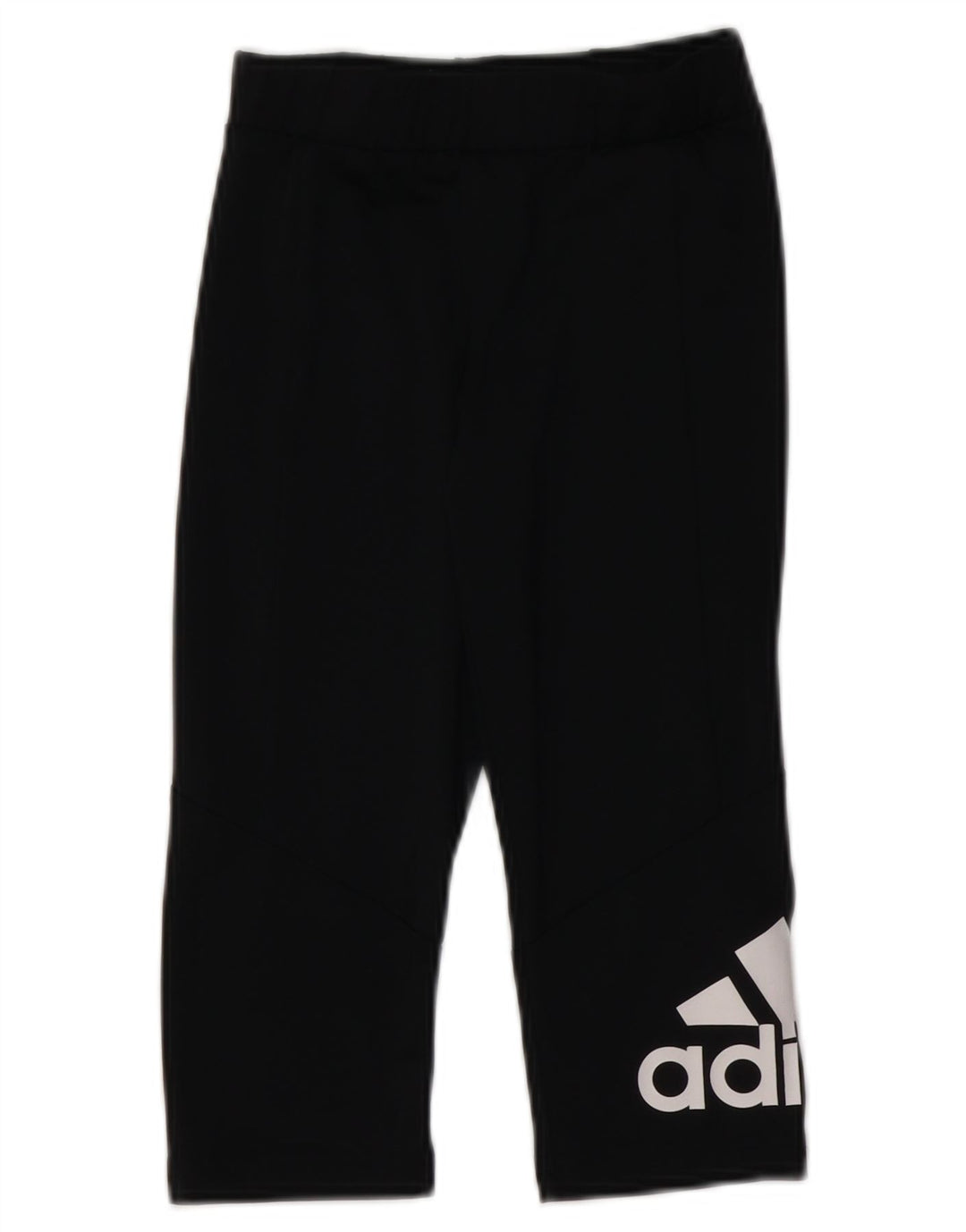 Leggings grafici ADIDAS per ragazze Aeroready 9-10 anni in poliestere nero
