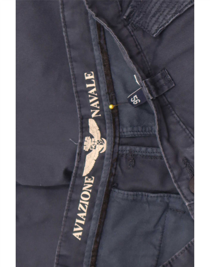 Pantaloncini cargo da uomo Aviazione Navale W38 XL Blu Navy