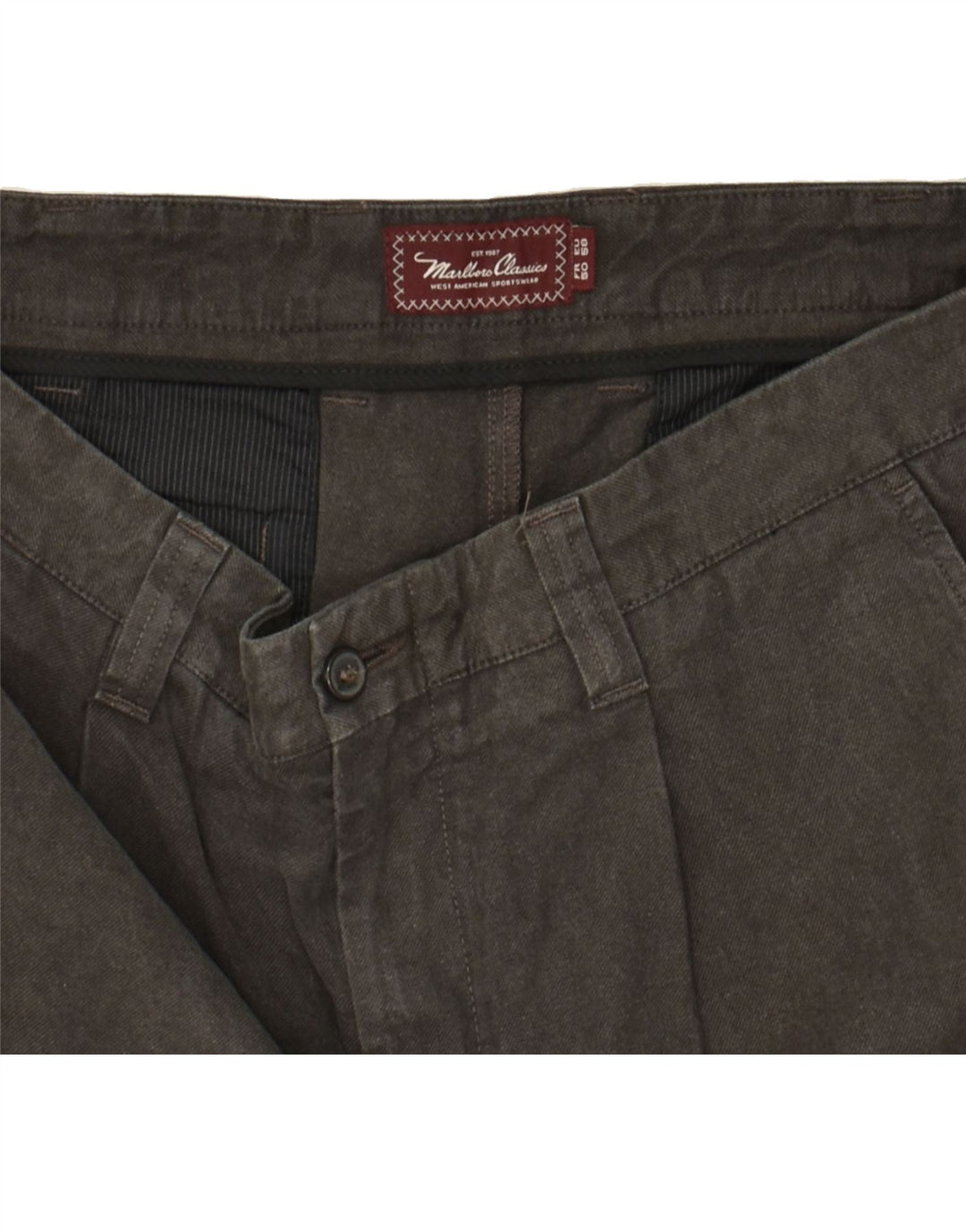 MARLBORO CLASSICS Mens Capri Jeans W40 L20 Grey Vintage Marlboro Classics and Second-Hand Marlboro Classics from Messina Hembry 