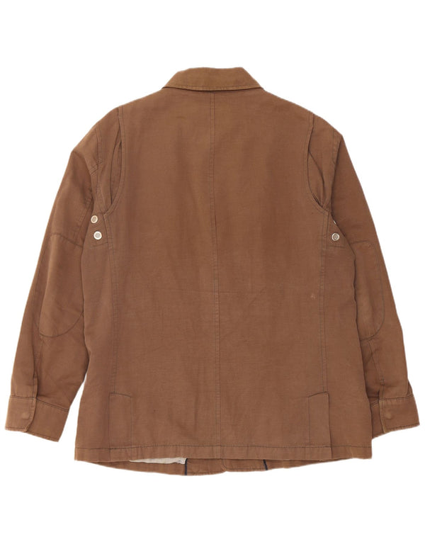 Giacca utility da uomo Gant UK 40 Large in cotone marrone