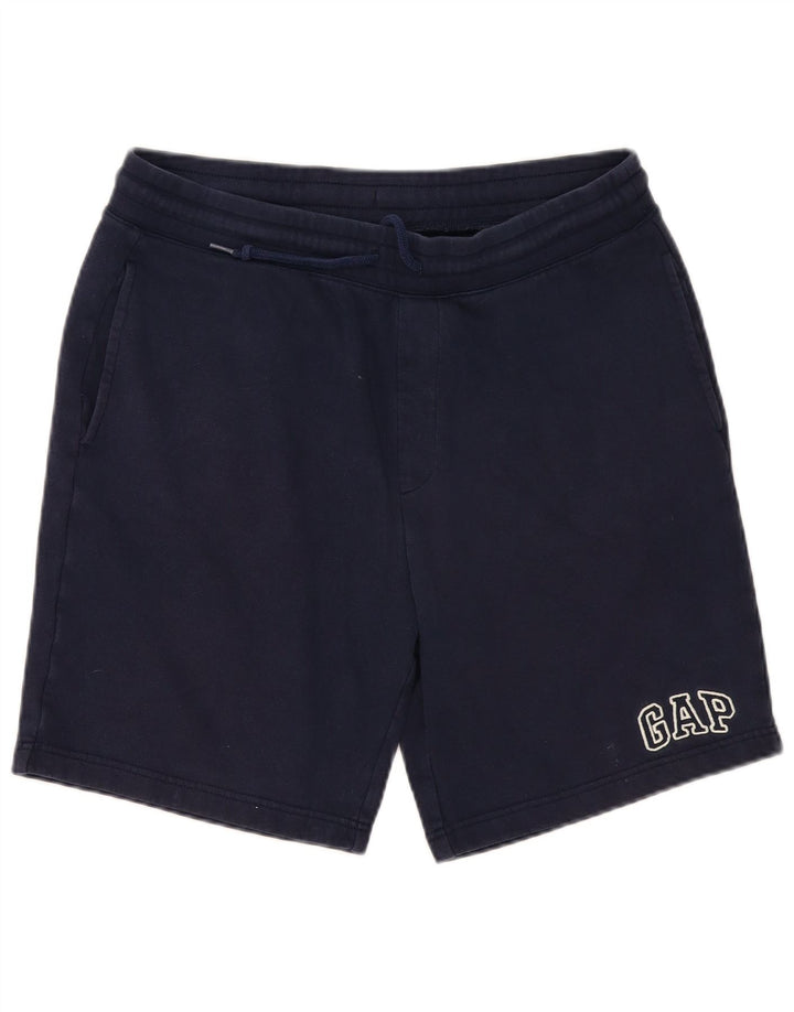 Gap Pantaloncini sportivi grafici da uomo di grandi dimensioni in cotone blu navy