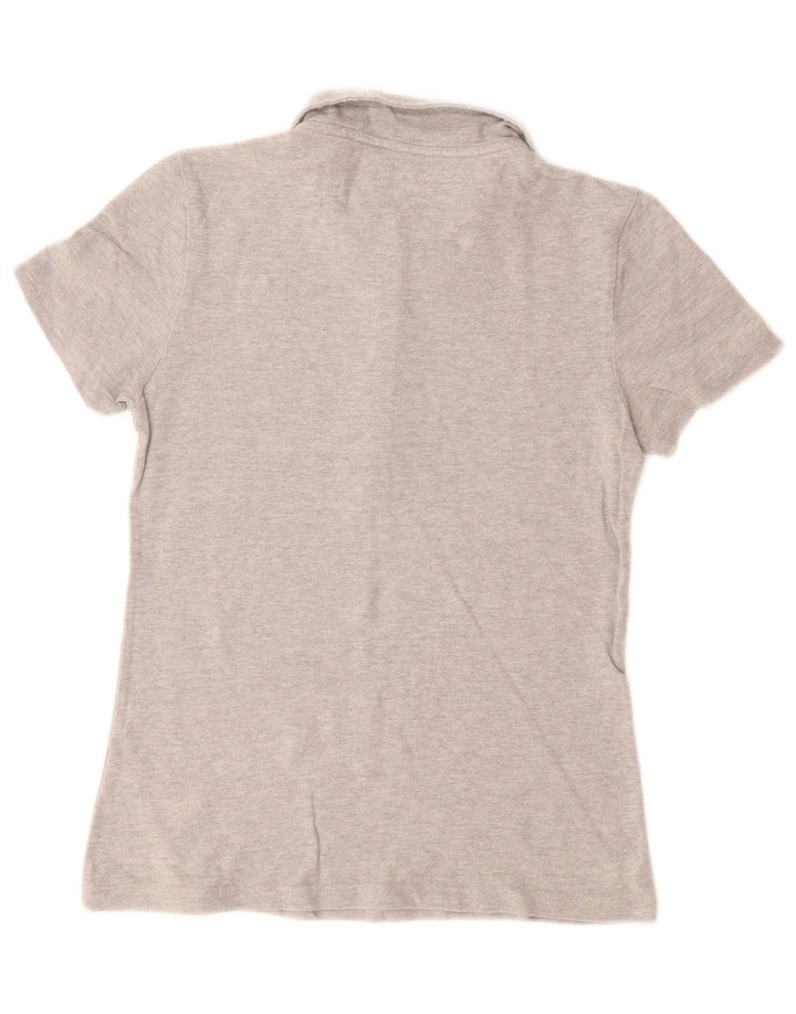 Polo REEBOK da donna UK 8 piccola grigia