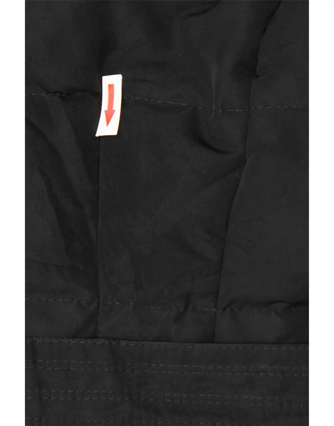 Cappotto imbottito con cappuccio da donna Zara UK 14 grande nero