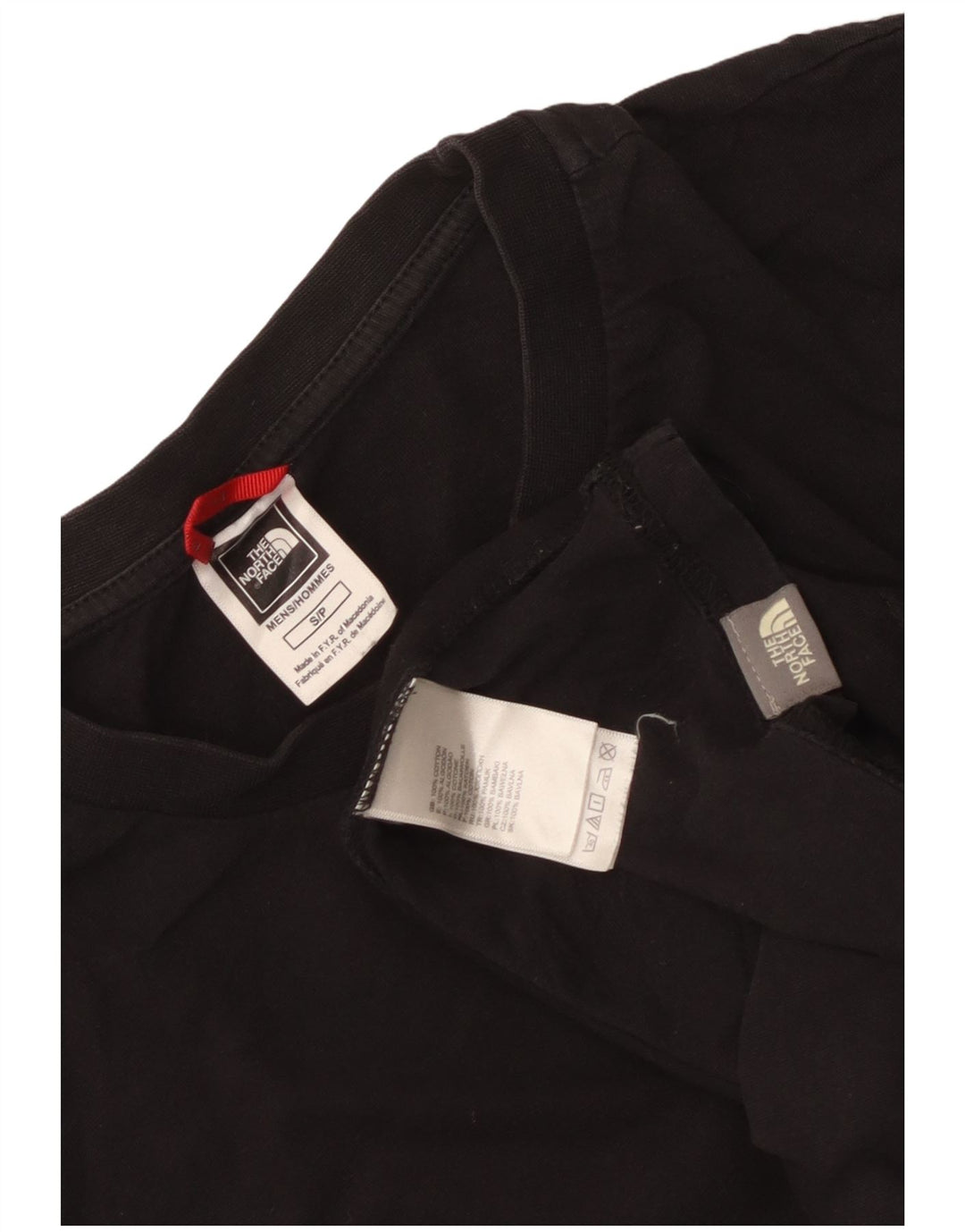 T-shirt da uomo The North Face Top Small in cotone nero