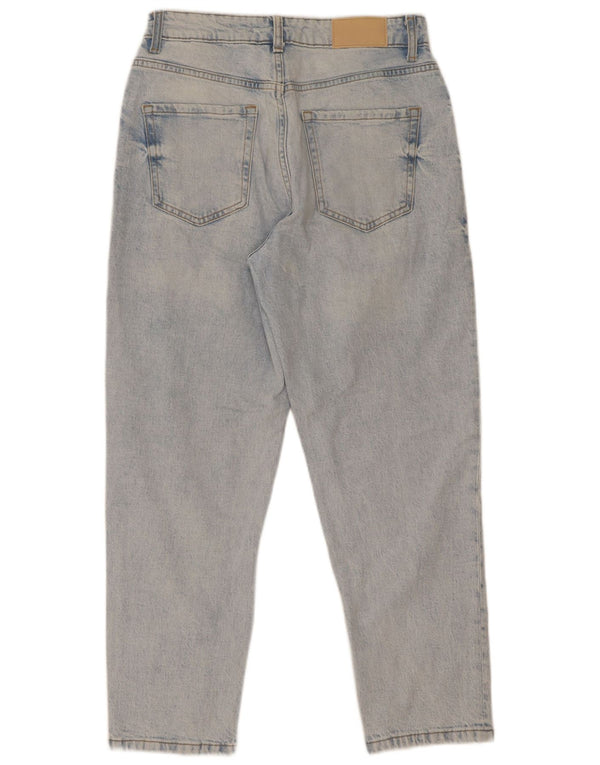 Jeans Zara da donna a vita alta EU 38 Small W28 L27 cotone blu