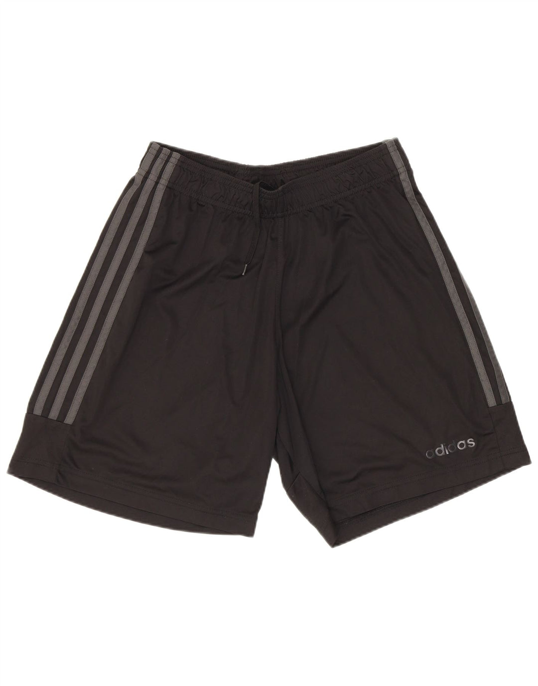 Pantaloncini sportivi da uomo Adidas medi sportivi in poliestere nero