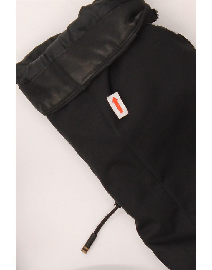 Giacca impermeabile con cappuccio da donna Rossignol UK 14 grande poliestere nero