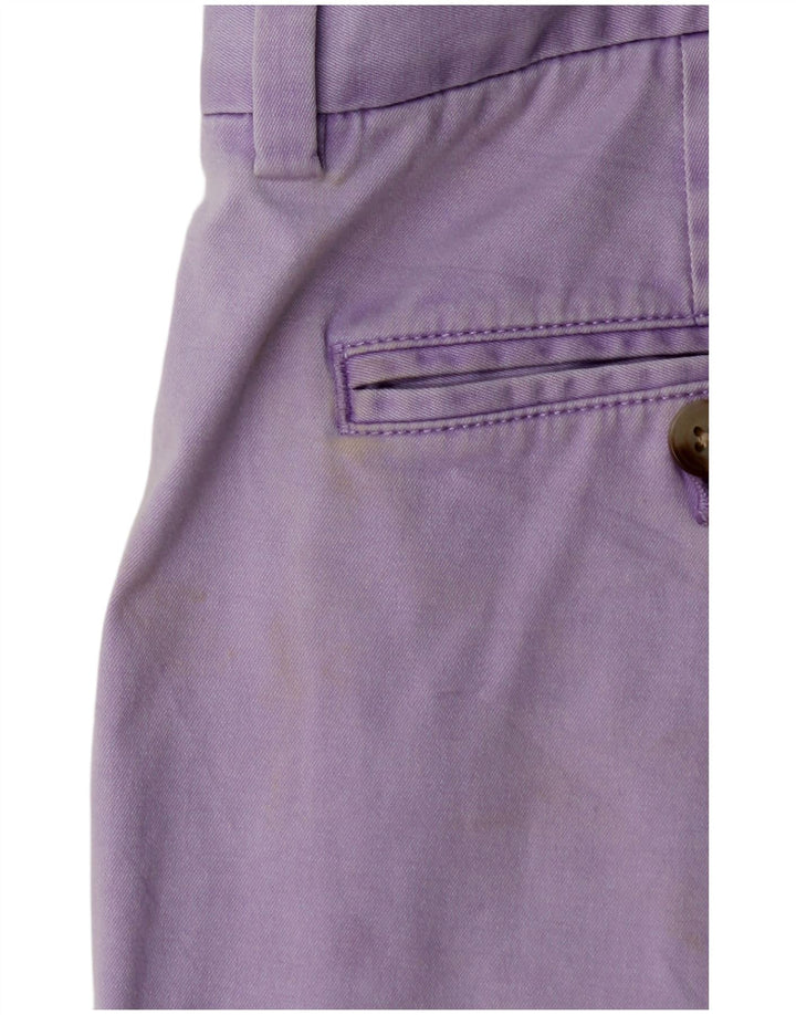 VINEYARD VINES Pantaloncini chino da uomo W38 XL cotone viola