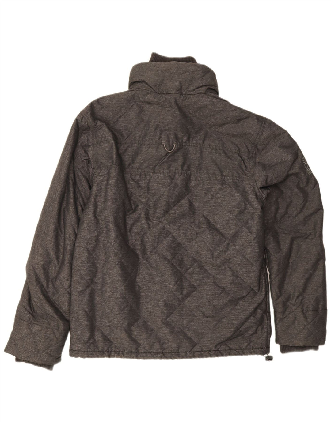 Giacca a vento da donna Superdry Windcheater UK 18 XL nylon grigio