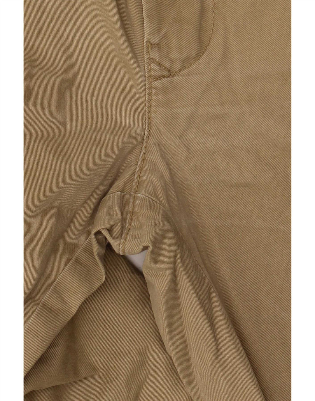 Pantaloni Chino Slim Da Uomo Benetton W38 L30 Cachi
