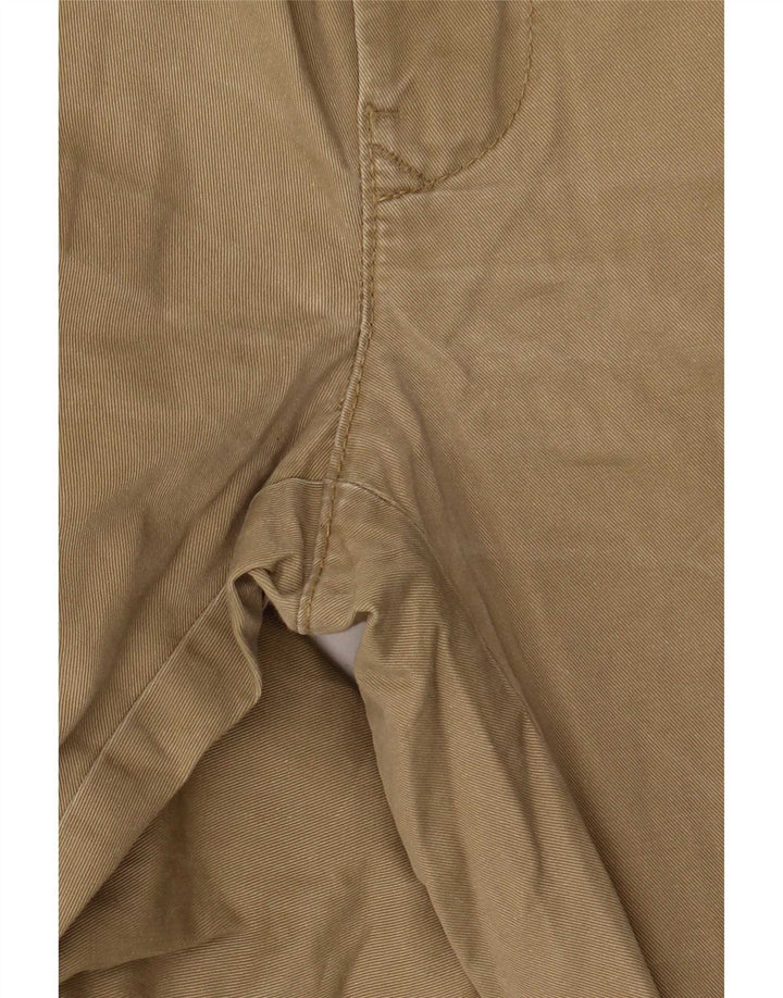 Pantaloni Chino Slim Da Uomo Benetton W38 L30 Cachi