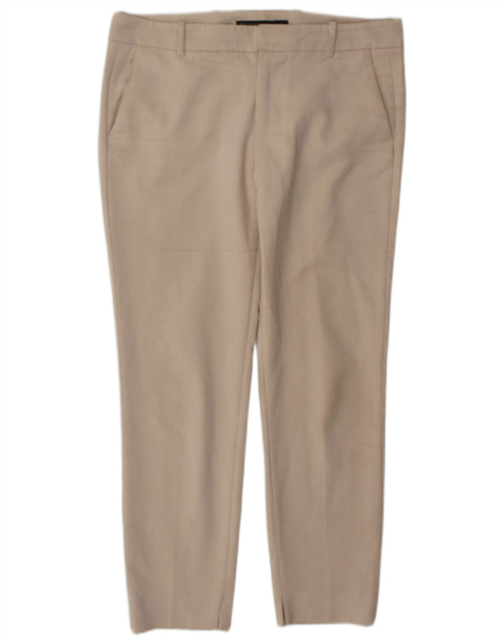 Pantaloni chino slim da donna Zara medi W28 L26 in cotone beige