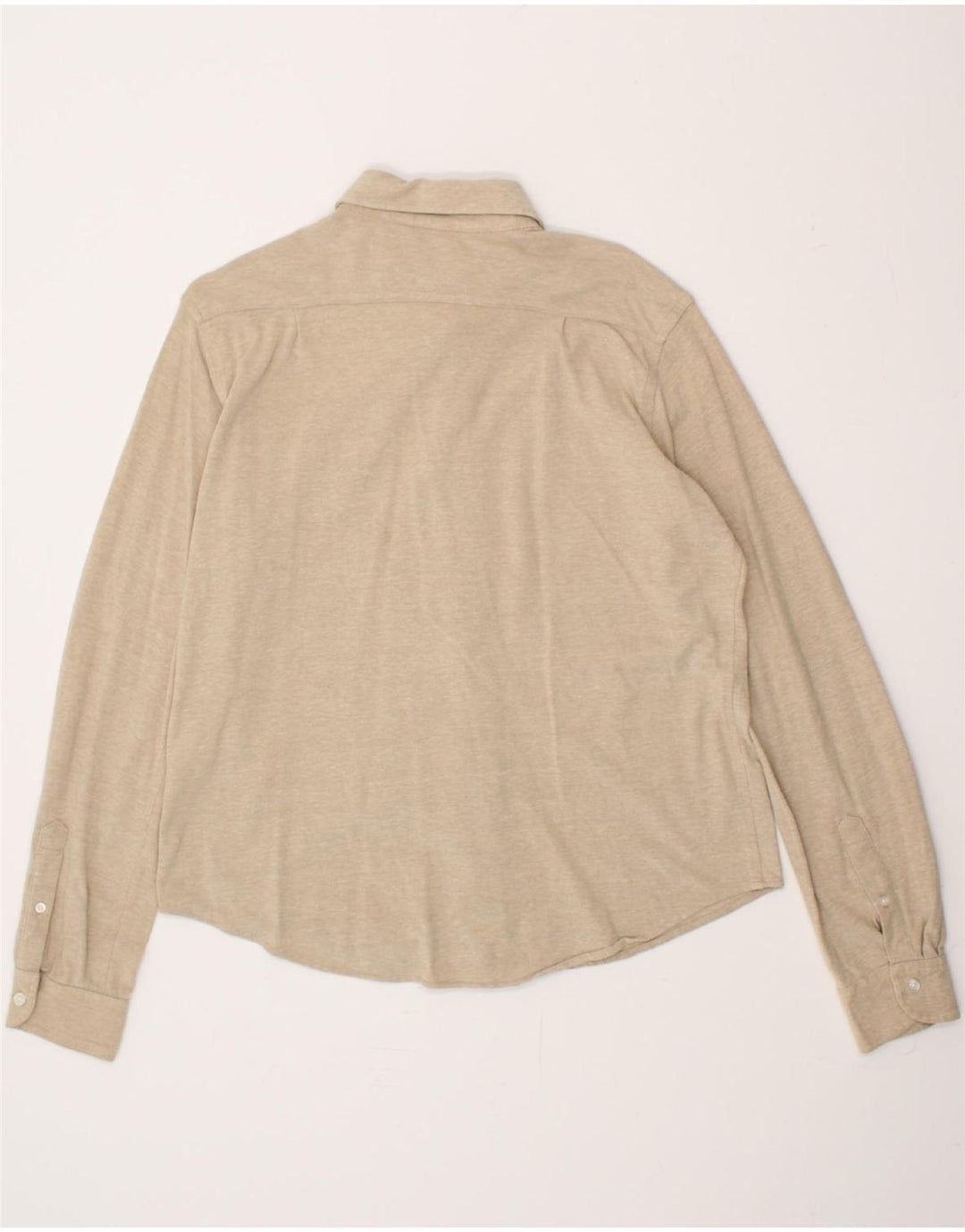 CARRERA Mens Shirt Medium Beige Cotton Vintage Carrera and Second-Hand Carrera from Messina Hembry 