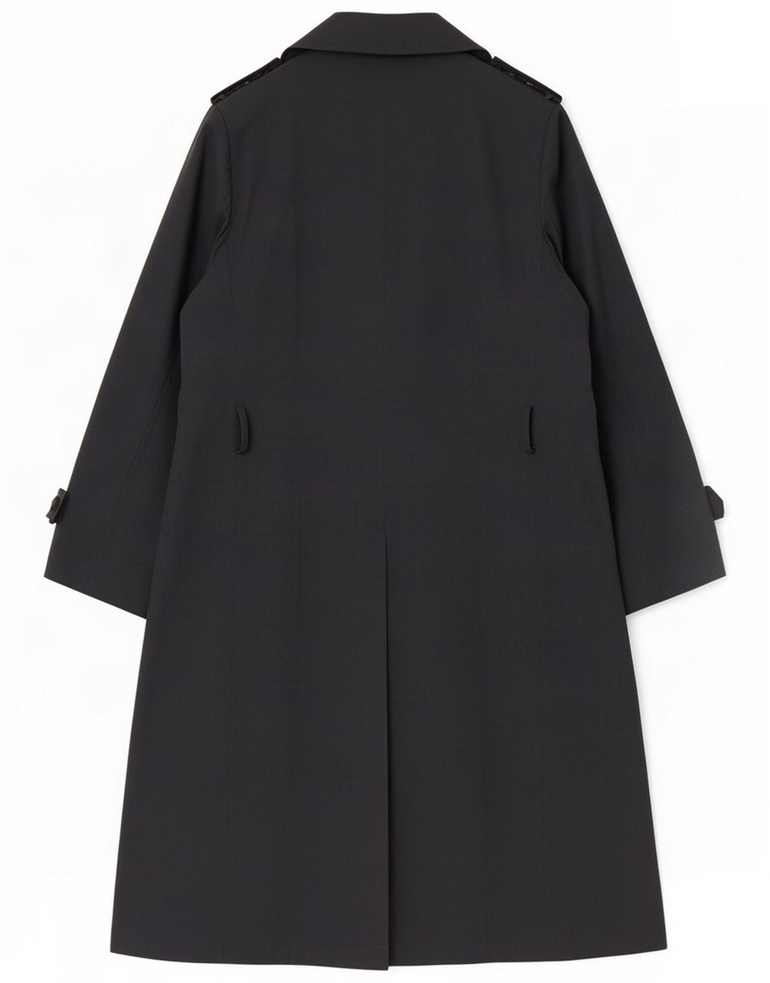Burghi Trench doppio petto da uomo IT 48 medio Blu navy Poliestere