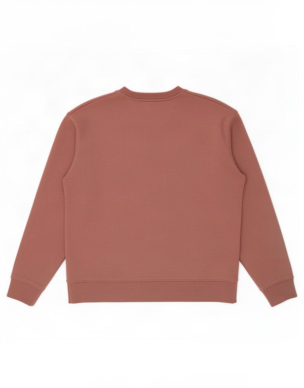 Felpa Zara da donna maglione UK 14 cotone marrone medio