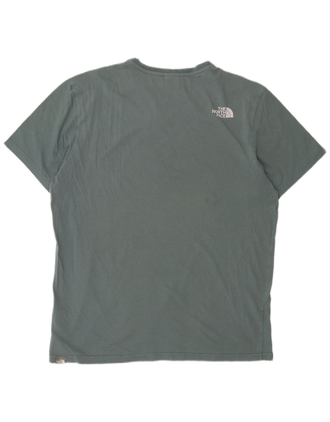 THE NORTH FACE T-shirt da uomo Top grande in cotone verde