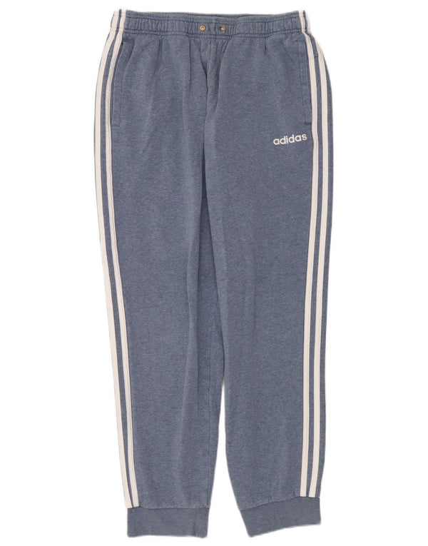 Pantaloni da tuta da uomo Adidas Joggers grandi in cotone blu