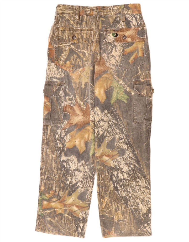 Pantaloni cargo da ragazzo Russell Athletic 10-11 anni W23 L25 Grigio medio