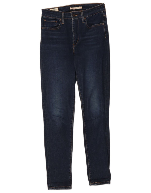 Jeans skinny a vita alta Levi's 721 da donna W27 L28 in cotone blu navy