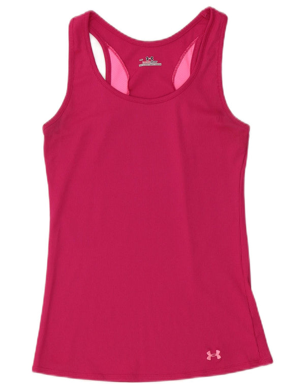 Canotta Nike Heat Gear da donna UK 12 rosa medio