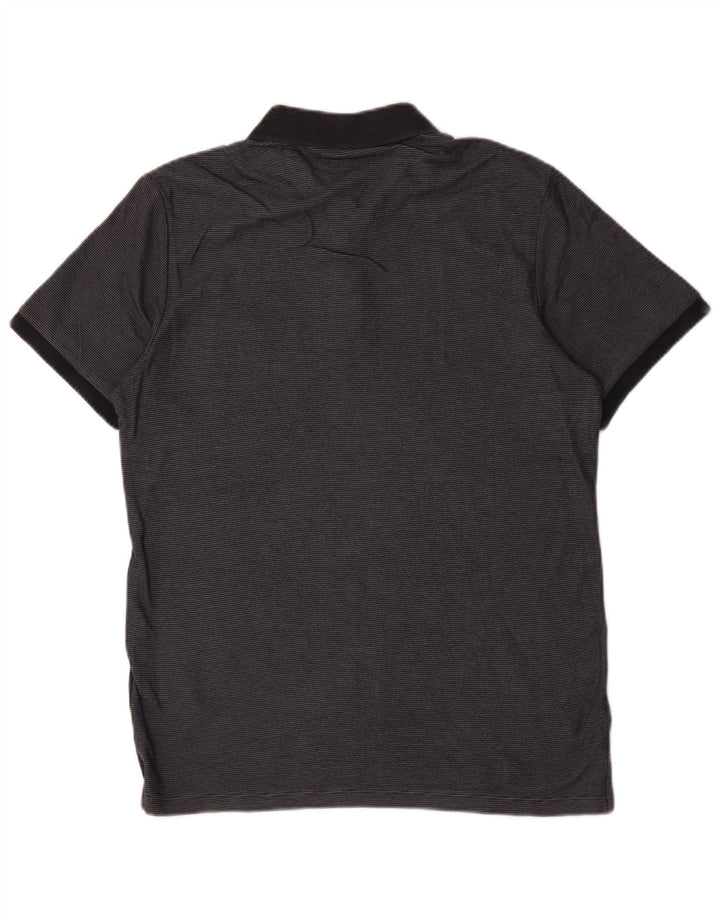 Polo da uomo Jack & Jones in cotone color block medio blu navy