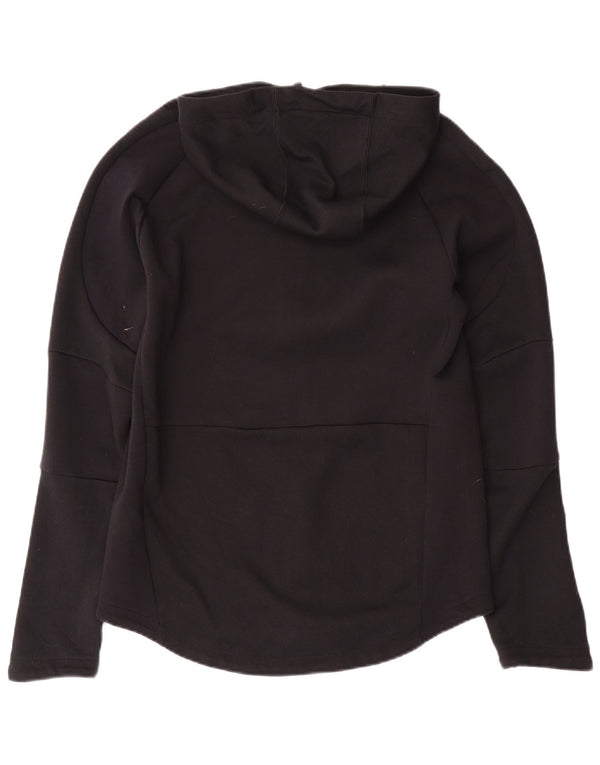 Felpa con cappuccio e zip da donna PUMA UK 14 cotone nero medio