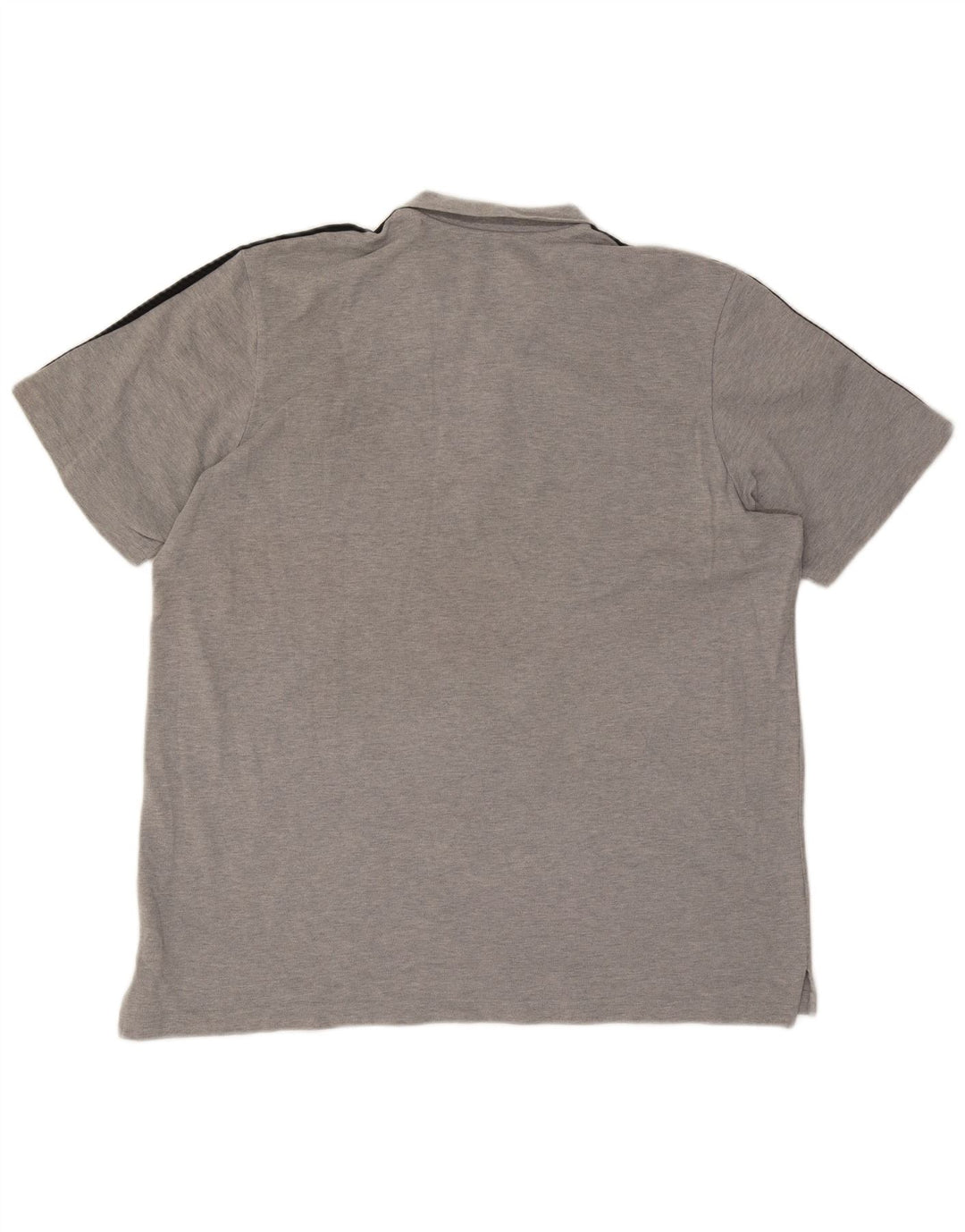 Polo Adidas da uomo XL in cotone grigio