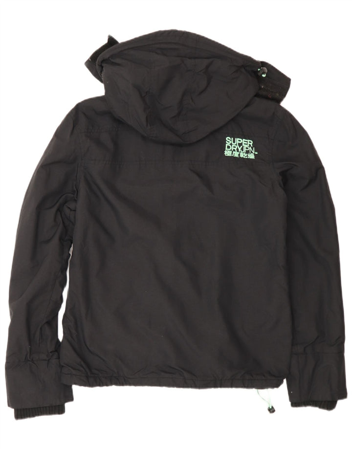 Giacca a vento da donna Superdry The Windcheater UK 14 media nera