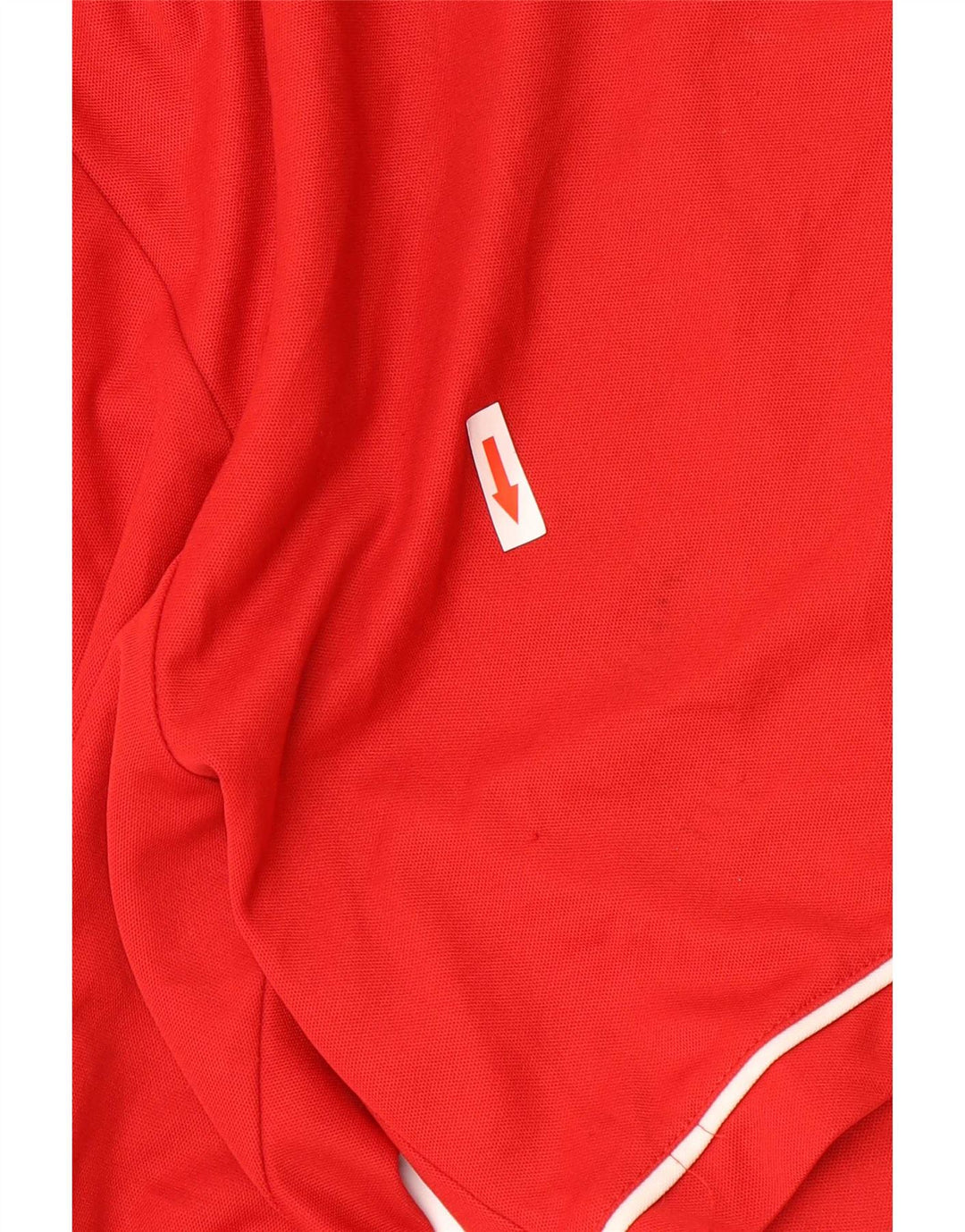 Adidas Pantaloncini sportivi regolari da uomo con grafica media rossa in poliestere sportivo