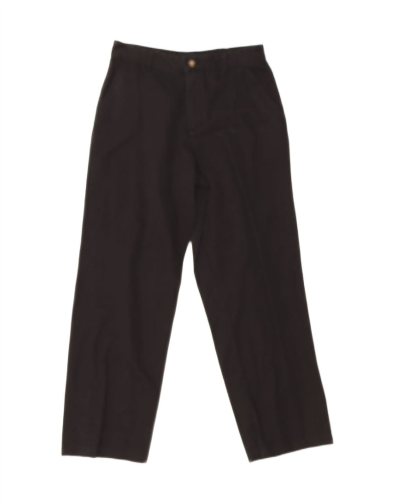 IZOD Boys Regular Chino Trousers 15-16 Years W30 L39 Black Cotton Vintage Izod and Second-Hand Izod from Messina Hembry 