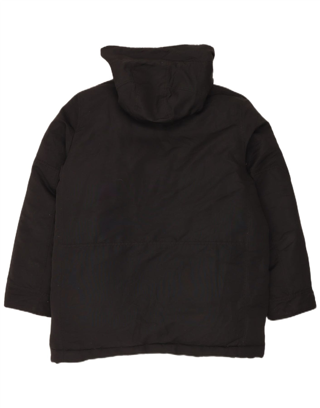 Gap Giacca imbottita con cappuccio da uomo UK 40 Large Nero Poliestere