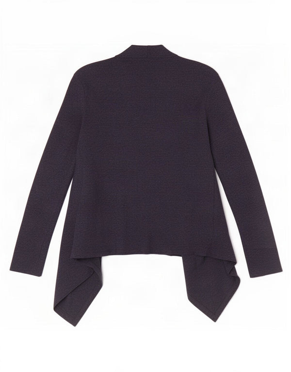 Camicetta a maniche lunghe da donna Marks & Spencer Top UK 8 Small Blu Navy a quadretti