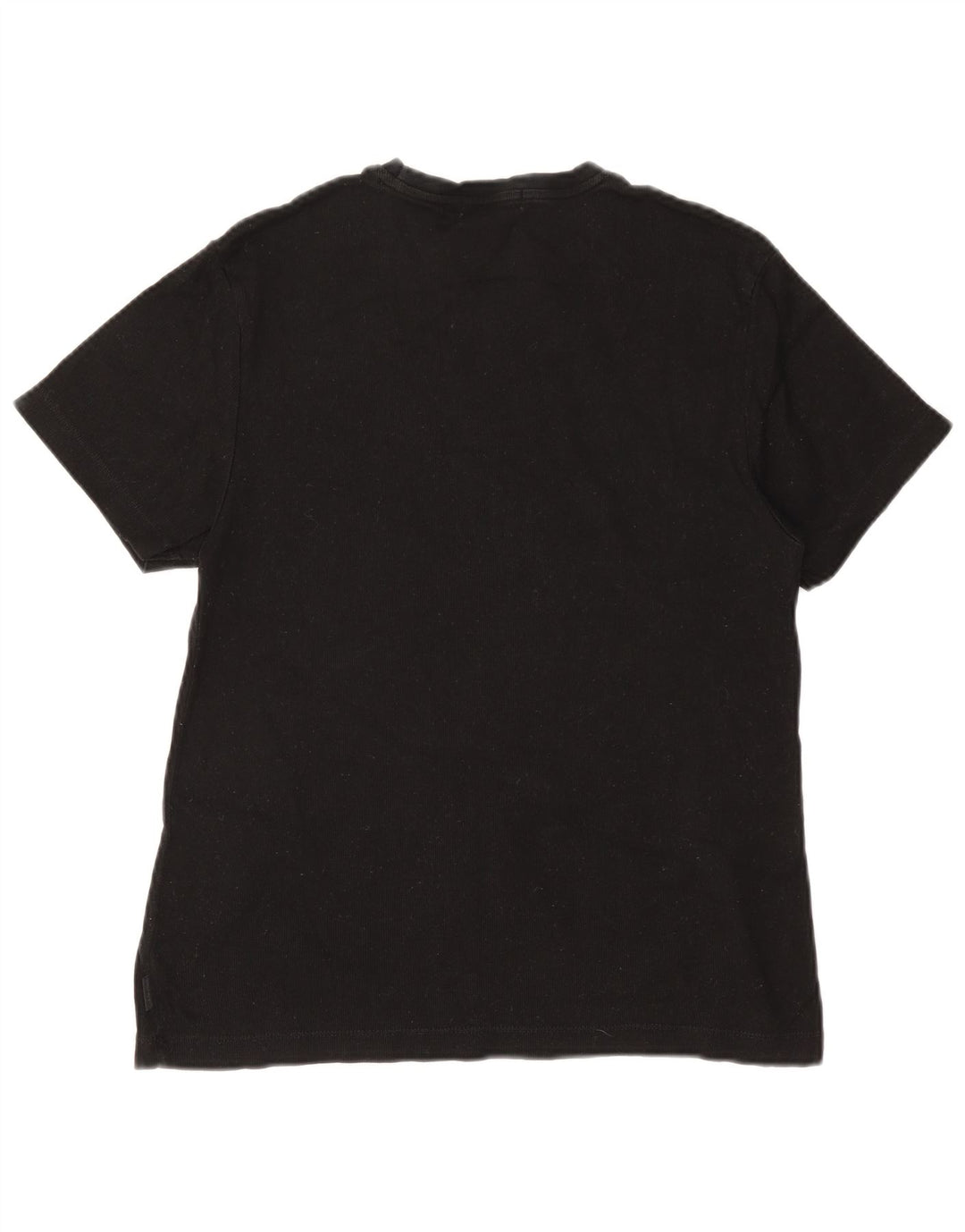 T-shirt da uomo Calvin Klein Top piccola in cotone nero