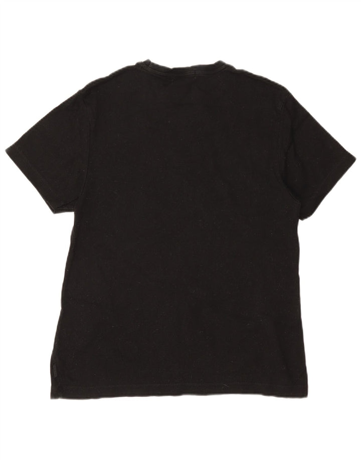 T-shirt da uomo Calvin Klein Top piccola in cotone nero