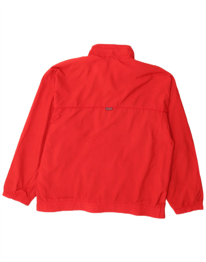 Giacca da ginnastica da uomo Adidas XL rossa in poliestere