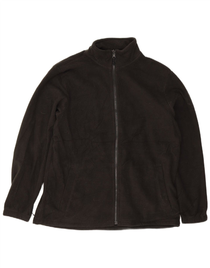 Giacca in pile da uomo Mountain Warehouse UK 38 poliestere nero medio