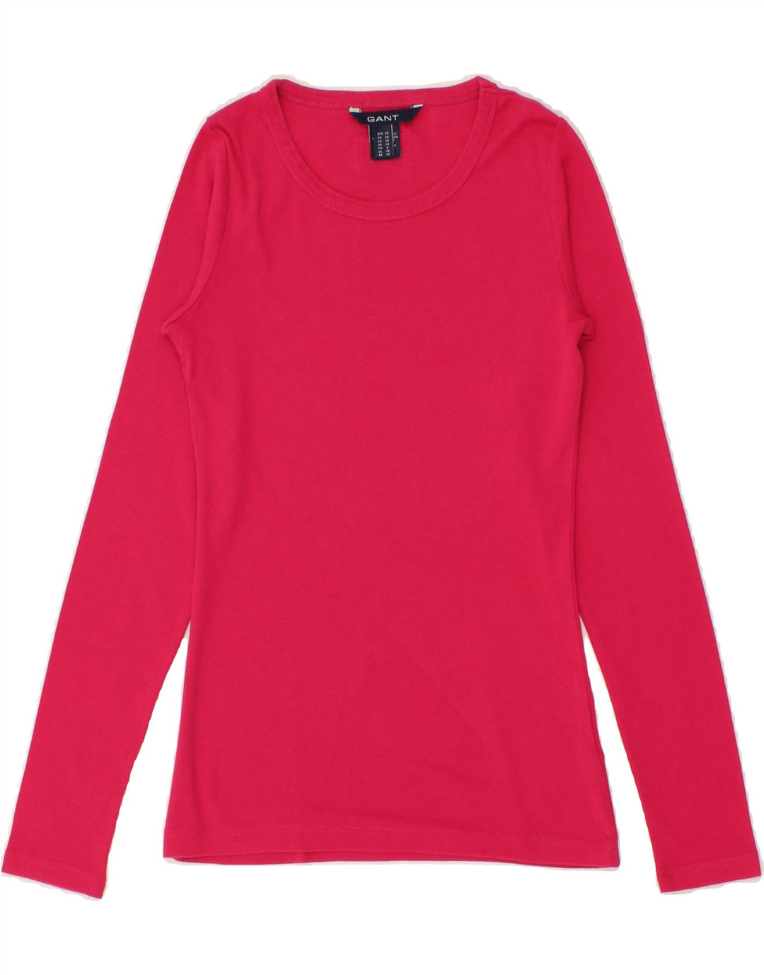 GANT Womens Top Long Sleeve UK 4 XS Pink Vintage Gant and Second-Hand Gant from Messina Hembry 