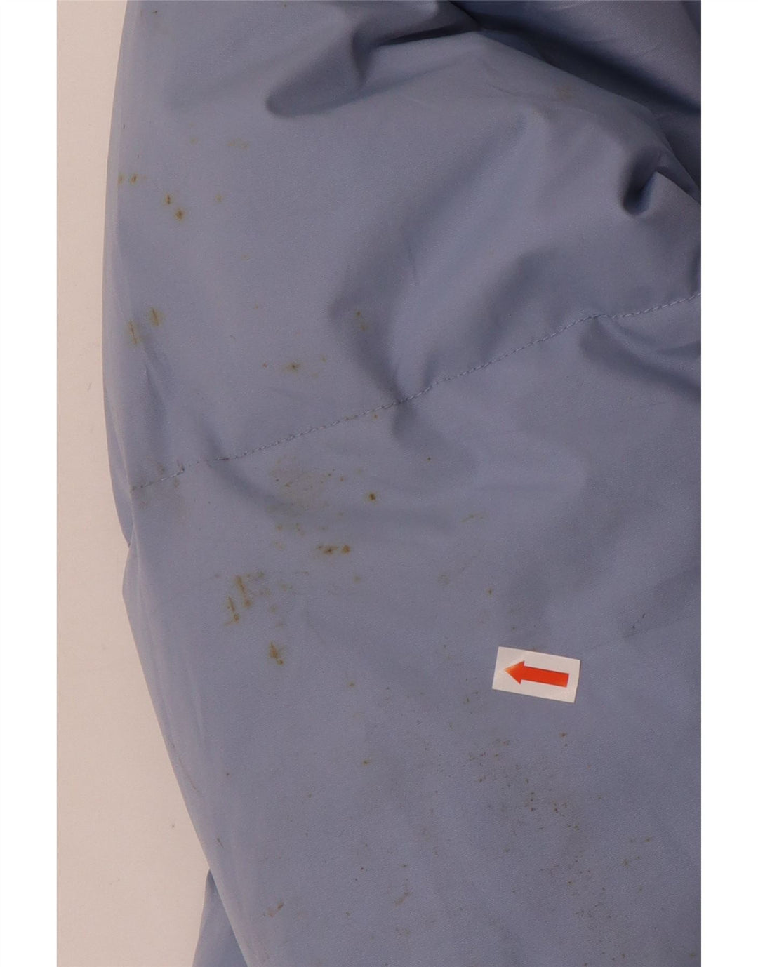 Giacca imbottita oversize da donna Adidas UK 14 Large Blu Poliestere