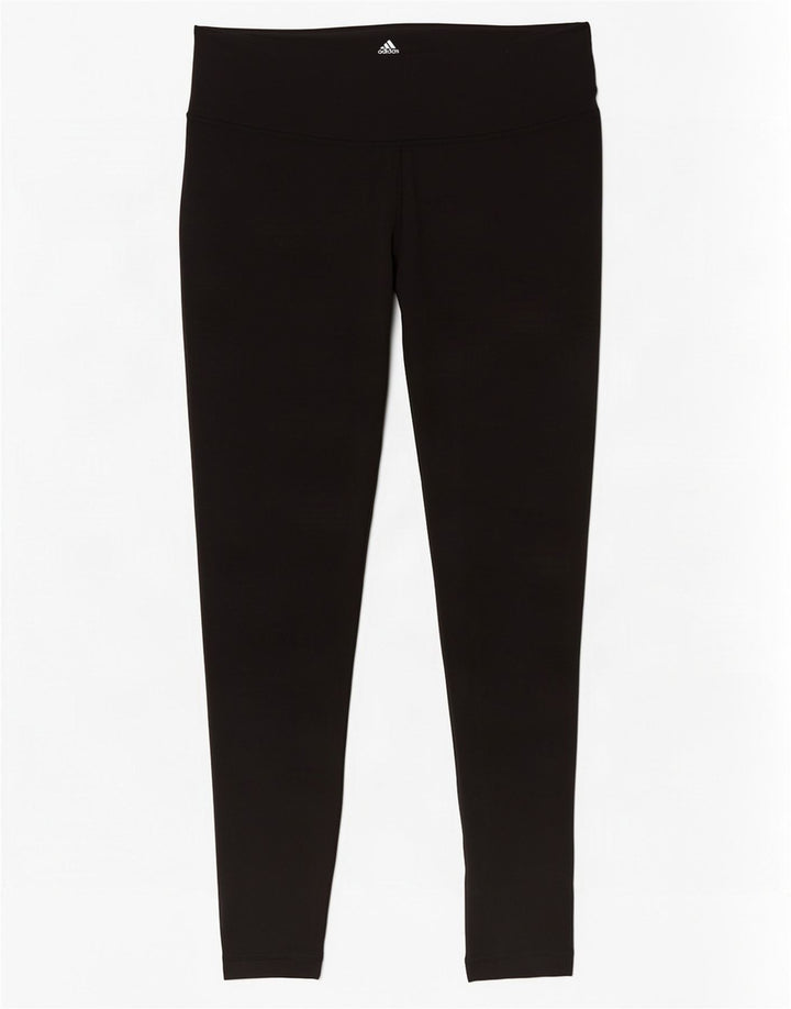 Leggings Adidas Donna UK 16/18 Large Nero