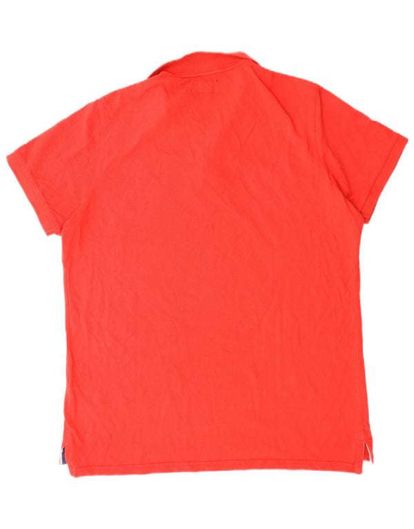 Polo da uomo Superdry 2XL in cotone rosso