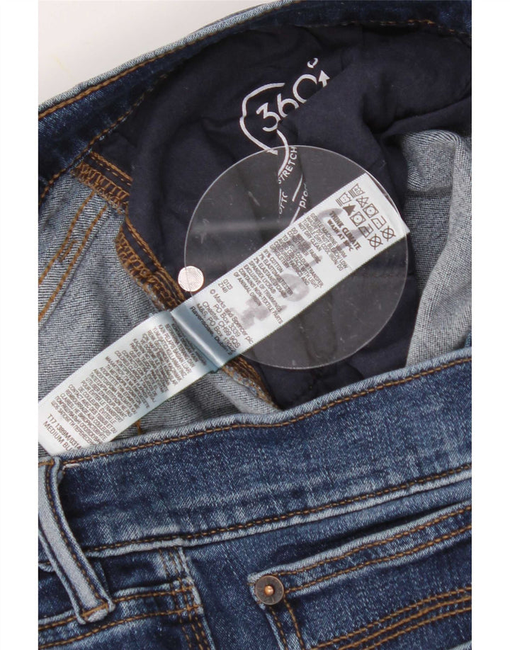 Jeans dritti da uomo Marks & Spencer W40 L27 cotone blu