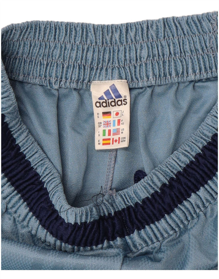 Pantaloncini sportivi da uomo ADIDAS blu medio in poliestere