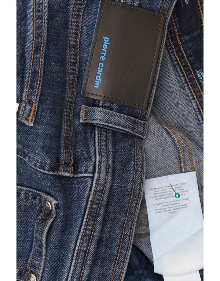 Jeans dritti da uomo Pierre Cardin W34 L30 cotone blu