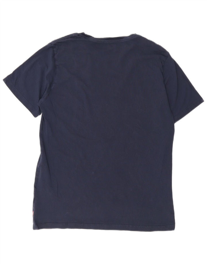 T-shirt grafica regolare a maniche corte da uomo Levi's, blu navy medio