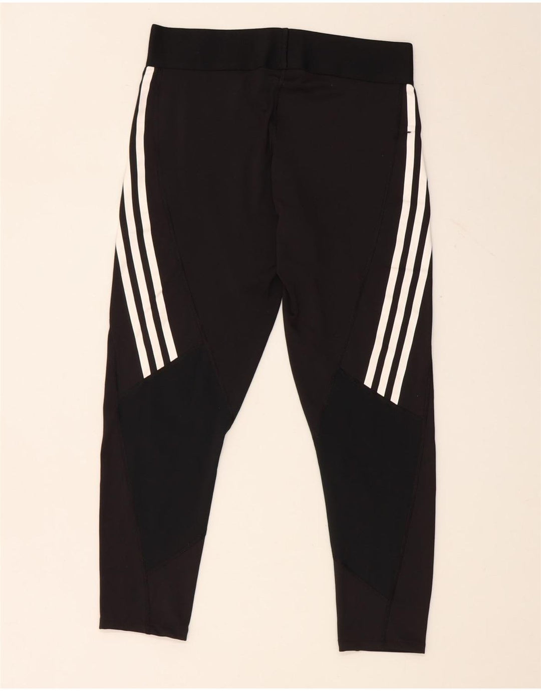 Leggings Adidas Aeroready da donna UK 12/14 Poliestere nero medio
