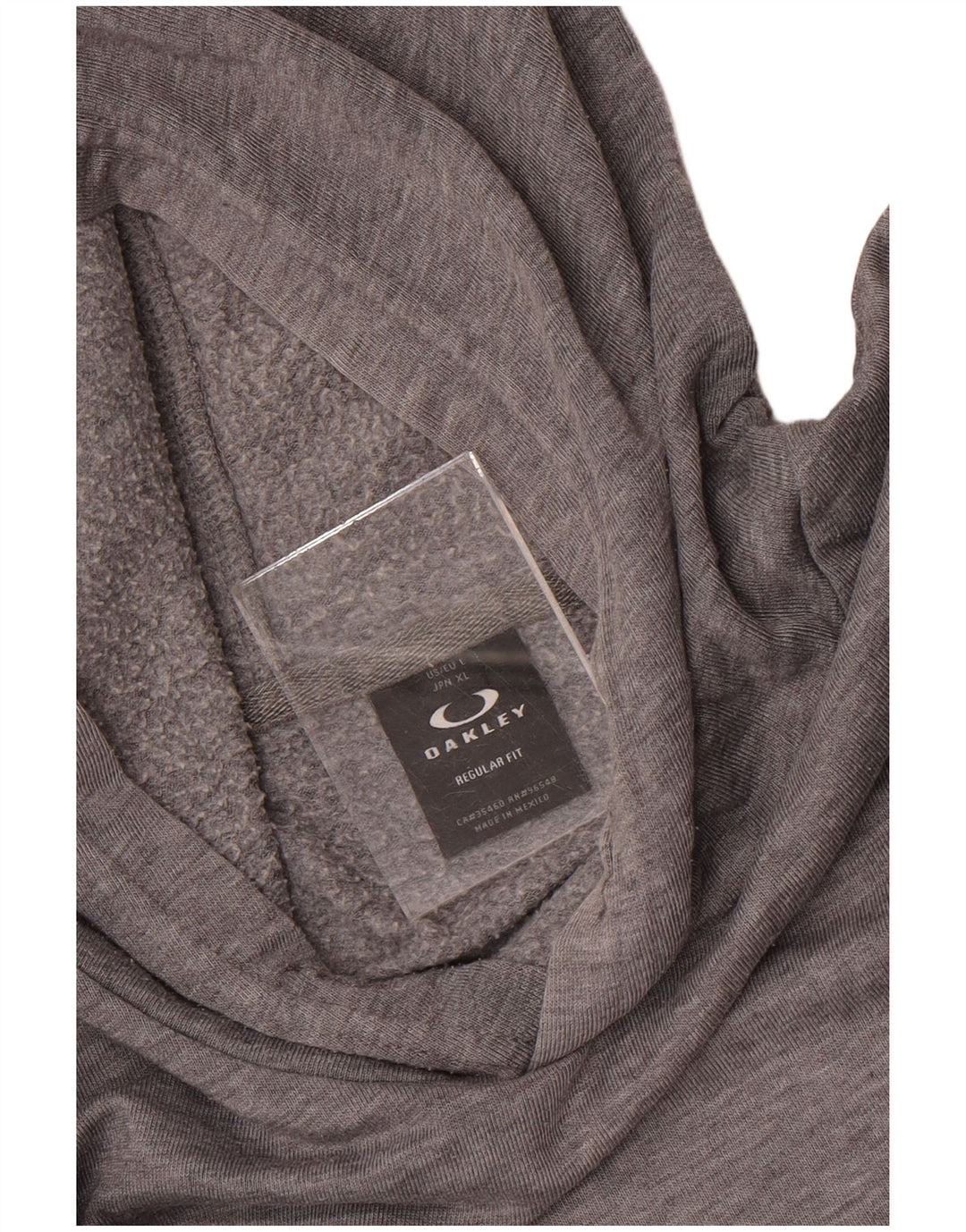 Maglione con cappuccio vestibilità regolare da uomo Oakley Large grigio