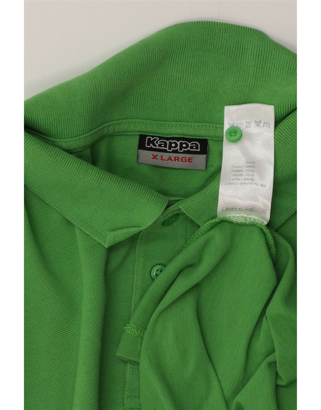 Polo KAPPA Uomo XL Verde Cotone