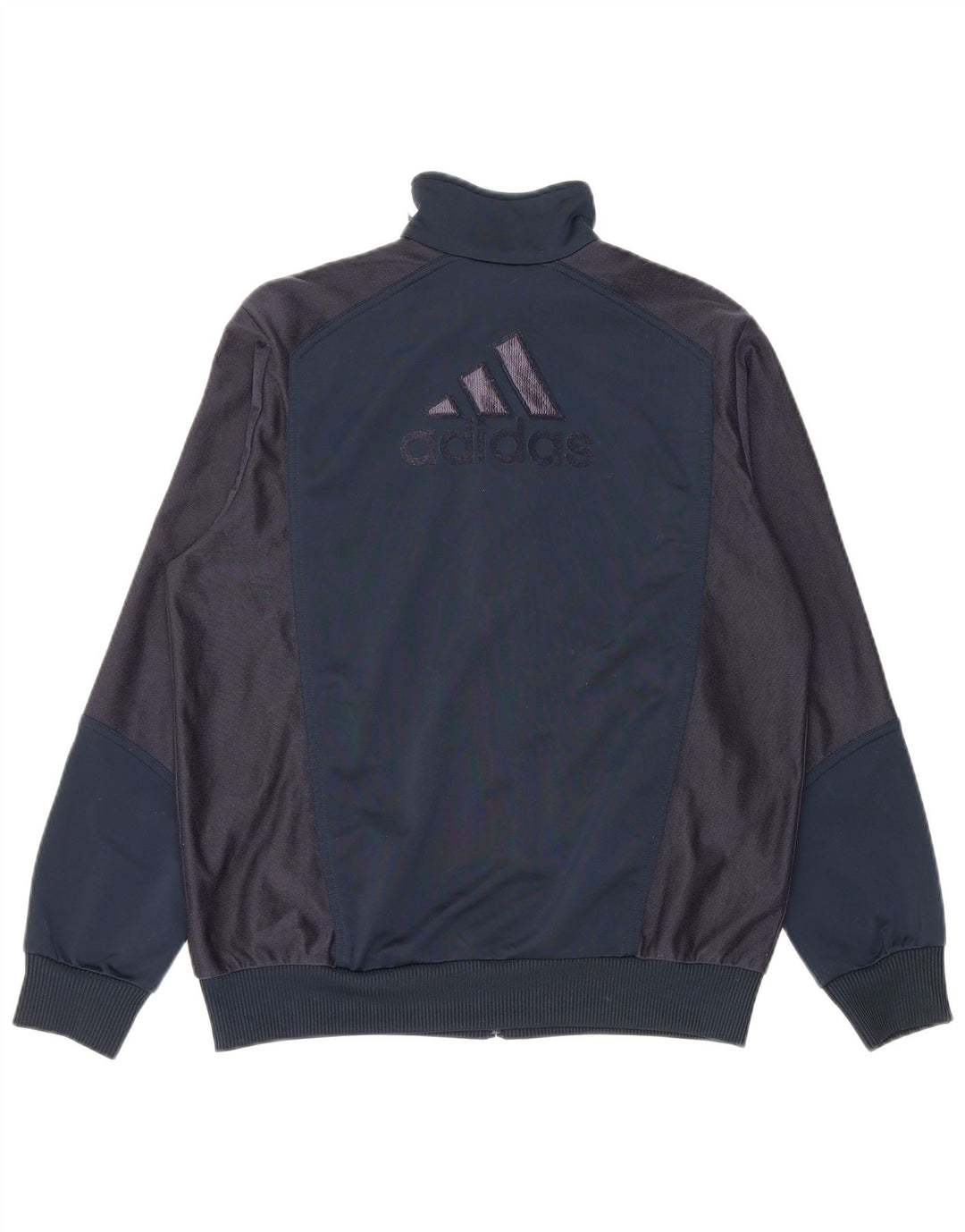 Giacca da ginnastica grafica ADIDAS per ragazzi 13-14 anni mimetica blu navy