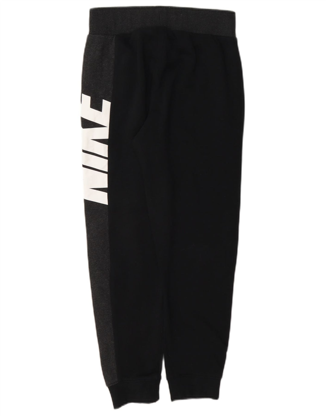 Pantaloni da tuta con grafica Nike da ragazzo, pantaloni da jogging, 8-9 anni, piccoli, neri