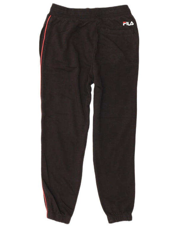 Pantaloni da tuta da uomo Fila Joggers XS cotone a righe nere